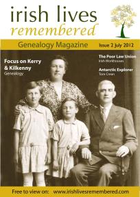 Irish Lives Remembered July edition cover