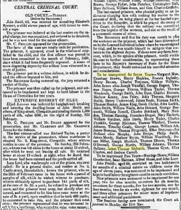 Cutting from the Morning Chronicle of April 15, 1835