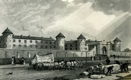 Engraving of Millbank Prision, 19th century